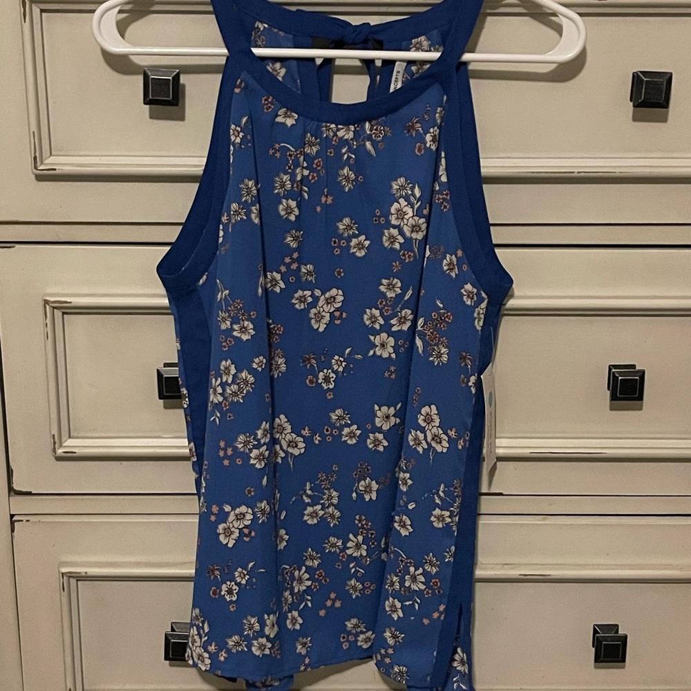 Collective Concepts stitch fix exclusive floral tank/blouse